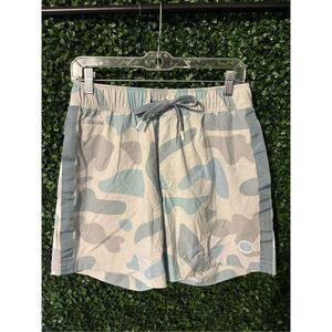 BEARDED GOAT INLAND SWIM TRUNKS IN ECHOLS PRINT SIZE 30
